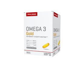 Omega 3 Gold, 120 softgel caps (Body Attack)