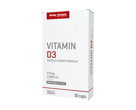 Vitamin D3, 30 caps (Body Attack)
