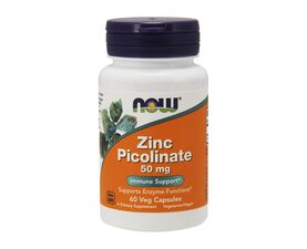 Zinc Picolinate 50mg, 60 Vcaps (Now Foods)
