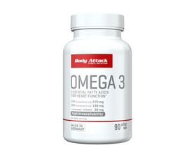 Omega-3, 90 Softgels caps (Body Attack)