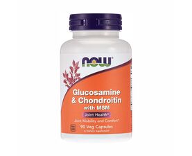 Glucosamine &amp; Chondroitin with MSM 90 Veg caps (Now Foods)