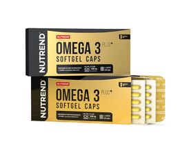 Omega 3 Plus Softgel caps, 120caps (Nutrend)