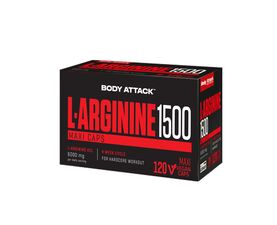 L-Arginine 1500, 120 Maxi Vcaps (Body Attack)