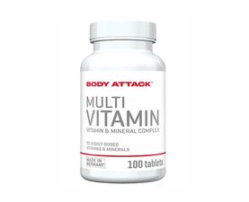 Multi Vitamin 100 tabs (Body Attack)