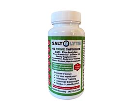 Salt &amp; Electrolytes + Caffeine 60 prime capsules (Saltolyte)