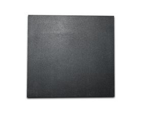 Black Shock Absorbing Rubber Tile 1000x1000x25mm (X-FIT)
