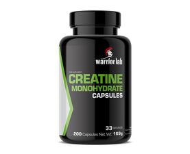 Creatine Monohydrate 200 caps (Warriorlab)