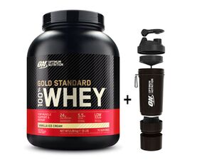 100% Whey Gold Standard 2273g + GIFT SmartShake 600ml (Optimum Nutrition)​